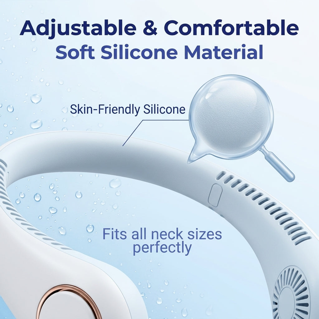 ๐๐๐ก๐๐ยฎ ๐ท๐๐๐๐๐๐๐ ๐ต๐๐๐ ๐ญ๐๐, Bladeless Wearable Personal Fan, Hands-Free Cooling for Outdoor & Office๐
