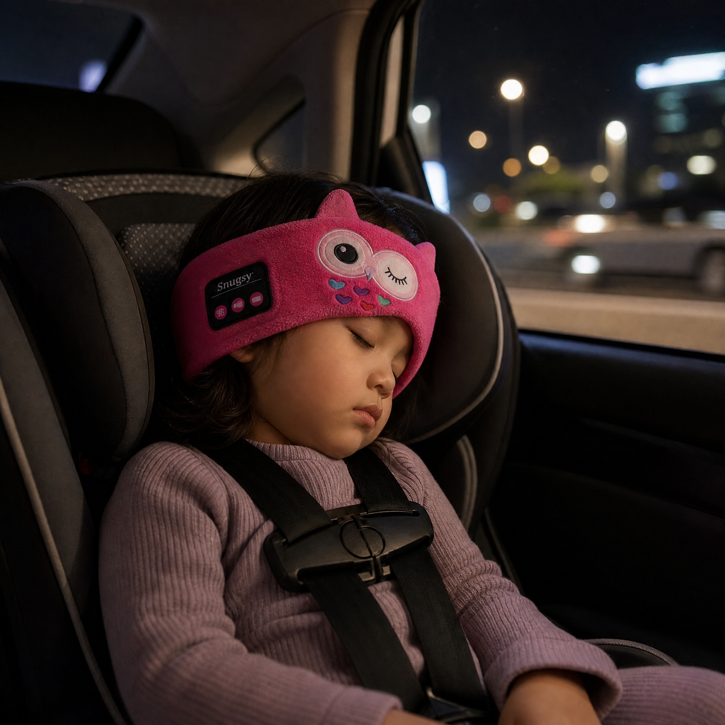 𝑩𝑳𝑼𝑬𝙎𝙃𝑶𝑻® 💕 Soft Bluetooth Sleep Headband For Kids, Toddlers & Adults Long Flights. Quiet Kids. Stress-Free Travel