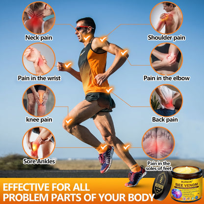 30% OFF 🎁🎁 | 𝐌𝐔𝐑𝐖𝐎𝐍® Bee Venom Balm for Pain Relief & Bone Healing ✨