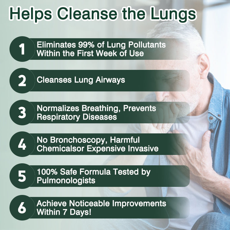 ✅UK Official Store:CareBreeze® Botanical Mullein Leaf Extract Lung Cleanse Spray（👨‍⚕️Directly acts on COPD, asthma, chronic bronchitis (CB), respiratory infections, lung cancer, sinusitis, and other conditions）