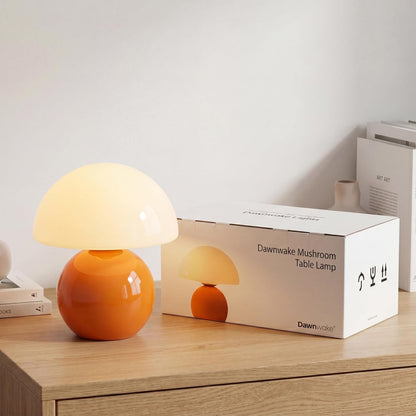 Table Lamp for Bedroom, Ice Crackle Bedside Lamp, Small Modern Nightstand Lamp for Living Room, Cute Mid Century Desk Lamp