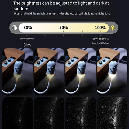 PKNEW® 🌟 360° Galaxy & Ocean Wave Ambient Projector