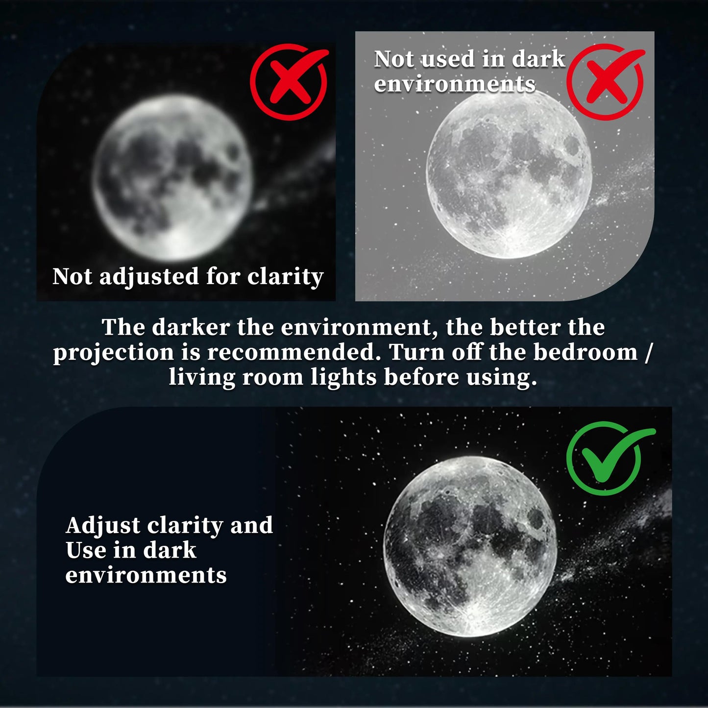 PKNEW® 🌟 360° Galaxy & Ocean Wave Ambient Projector