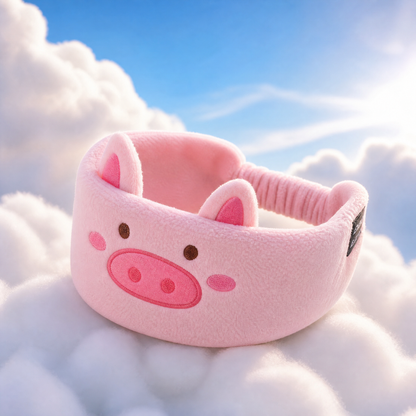 𝑩𝑳𝑼𝑬𝙎𝙃𝑶𝑻® 💕 Soft Bluetooth Sleep Headband For Kids, Toddlers & Adults Long Flights. Quiet Kids. Stress-Free Travel