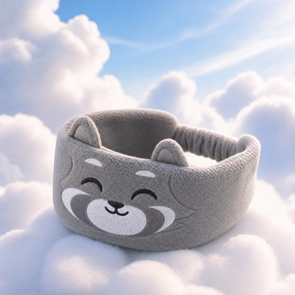 𝑩𝑳𝑼𝑬𝙎𝙃𝑶𝑻® 💕 Soft Bluetooth Sleep Headband For Kids, Toddlers & Adults Long Flights. Quiet Kids. Stress-Free Travel