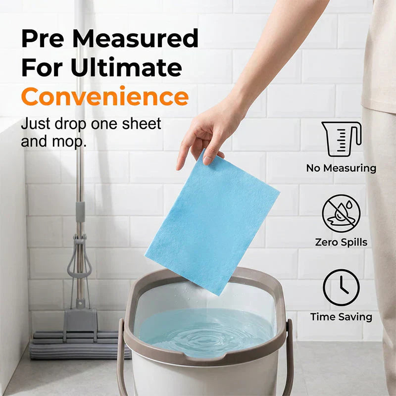 𝐏𝐊𝐍𝐄𝐖®🔥Water-Soluble Floor Cleaning Sheets